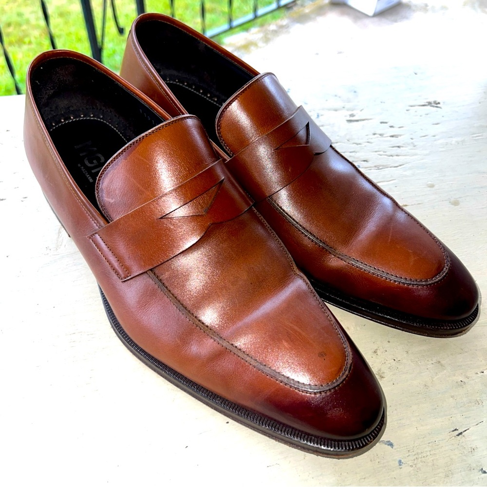 Magnanni Garner Men's Size 13M Slip-On Penny Loafers